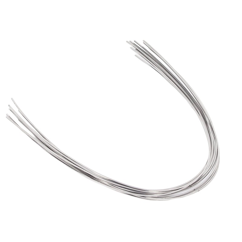50pcs Orthodontic Rectangular Arch Wire Stainless Steel Elastic Orthodontic Arch