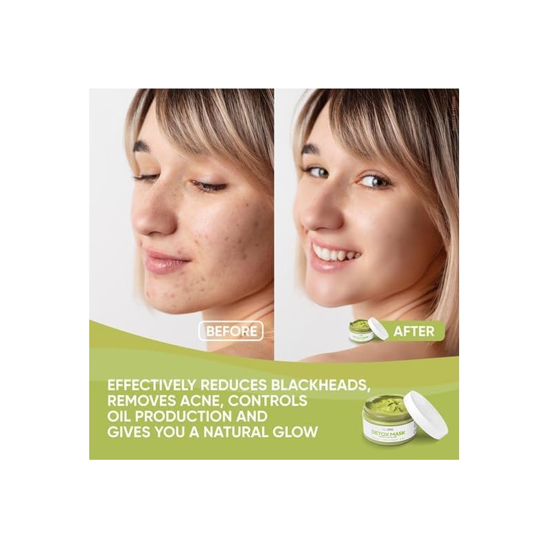 Beauty Facial Detox Mask – Mini Face Mask for Deep