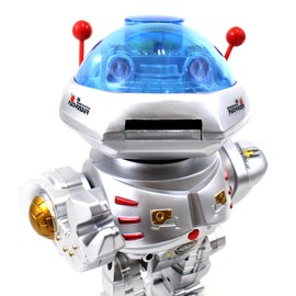 Generic A and E Imports - 11"" RC Dancing Robot W/R/C Missle Disc Launcher, AEIRBSX-1