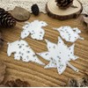 Christmas Maple Leaf Metal Die Cuts,Autumn Maple Leaves Cutting Dies