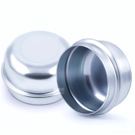 XiKe 2 Set 1.78" OD Trailer Bearings Dust Cap Grease Cap, Fits 3/4" Trailer Wheel Hub Axles.