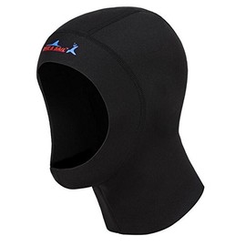 Diving Hood Neoprene Material 1mm Surf Hood Unisex Black