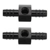 KRD PERFORMANCE 3/8 Barb to 3/8"(9.5mm) Barb with 1/8" NPT