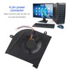 CPU GPU Cooling Fan 4 Pin Fast Heat Dissipation Laptop