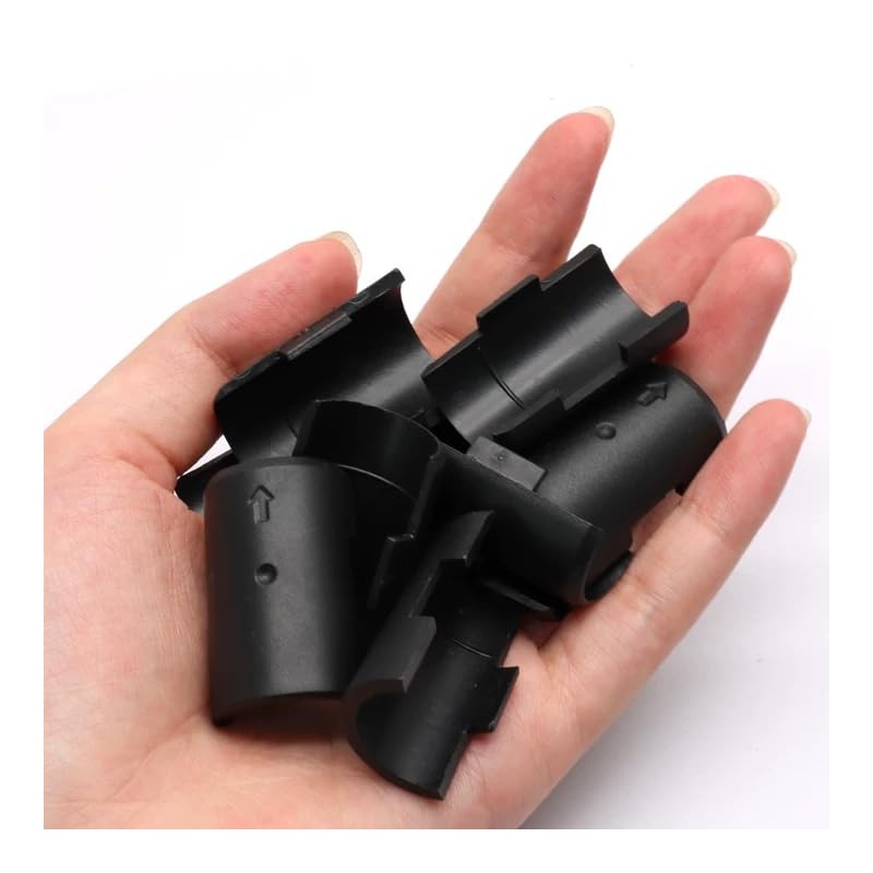 Moicstiy 50 Pack 1 Inch Wire Shelving Shelf Lock Clips,