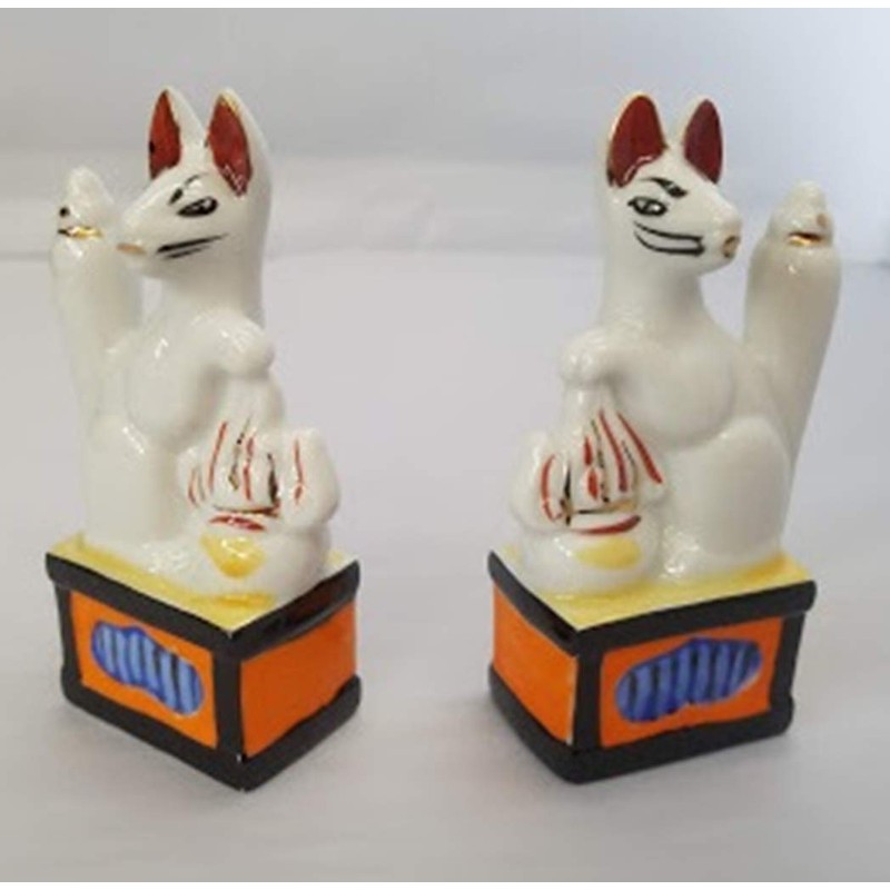 Moa Feteli Shinto Shelf, For Shinto Treasures, Inari (Fox), Fox-like