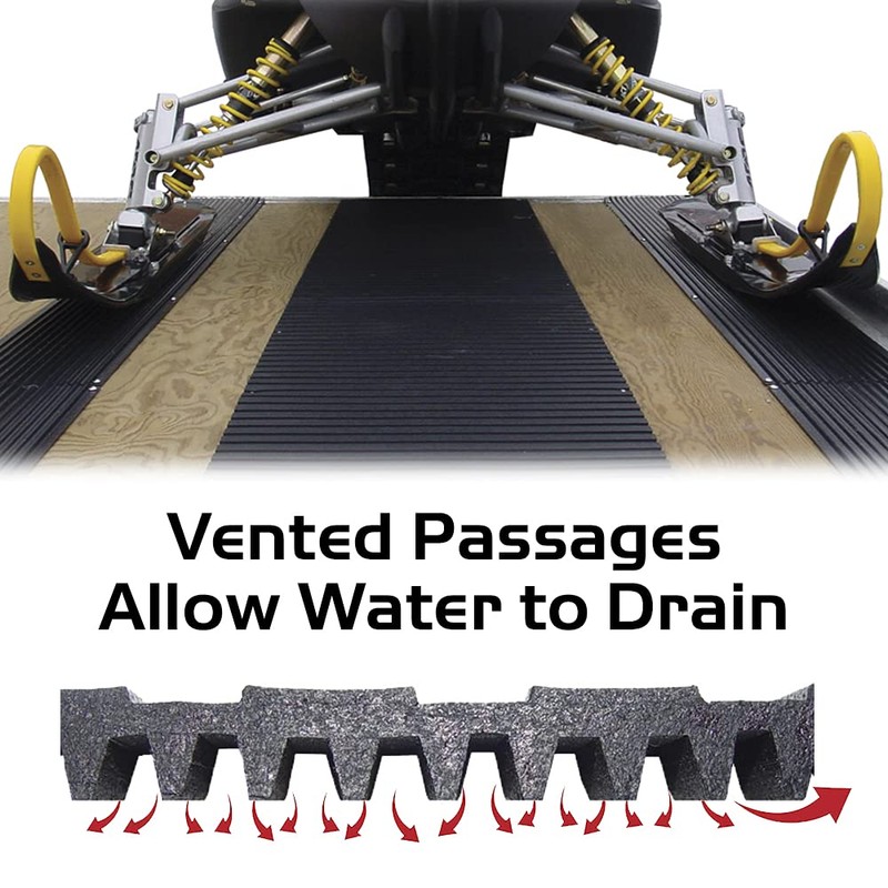 Caliber TraxMat Snowmobile Traction 13210, 54-inch