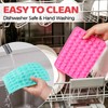 Gummy Candy Molds with 2pcs Droppers, Silicone Bear Dinosaur Fruit