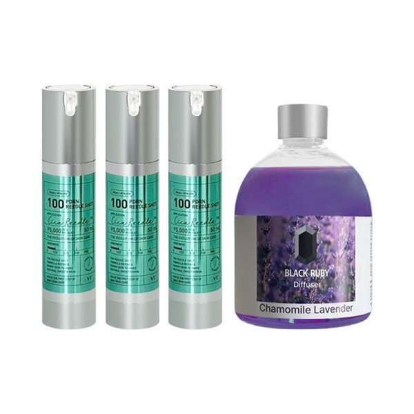 VT PDRN Riddle Shot 100 Ampoule 50ml x3 + Diffuser