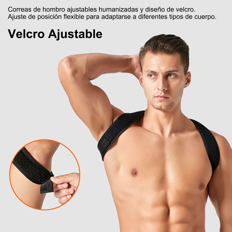 Corrector de Postura,Corrección de Postura Espalda y Hombro para Niños,Hombre