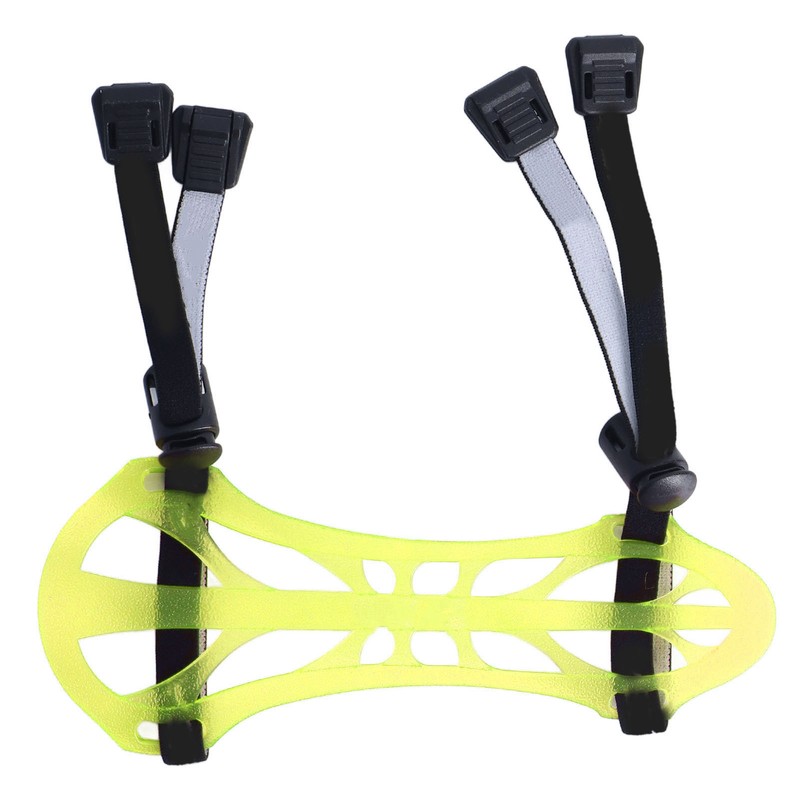 Archery Arm Guard TPE Adjustable Protective 2 Strap Forearm Protector
