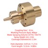 Copper Double Column Fountain Nozzle Music Fountain Landscape Scenery Nozzle
