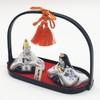 Yakushi Kiln Peach Festival Hinamatsuri Doll Dyed Nishiki Tekoro, Hinamatsuri