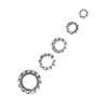 Tooth Washers, 700 Pieces Toothed Washers, Galvanised Flap Discs, External
