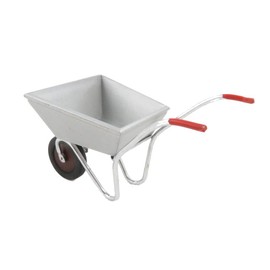 Melody Jane Dolls House Silver Wheelbarrow Miniature 1:12 Scale Yard Garden Accessory