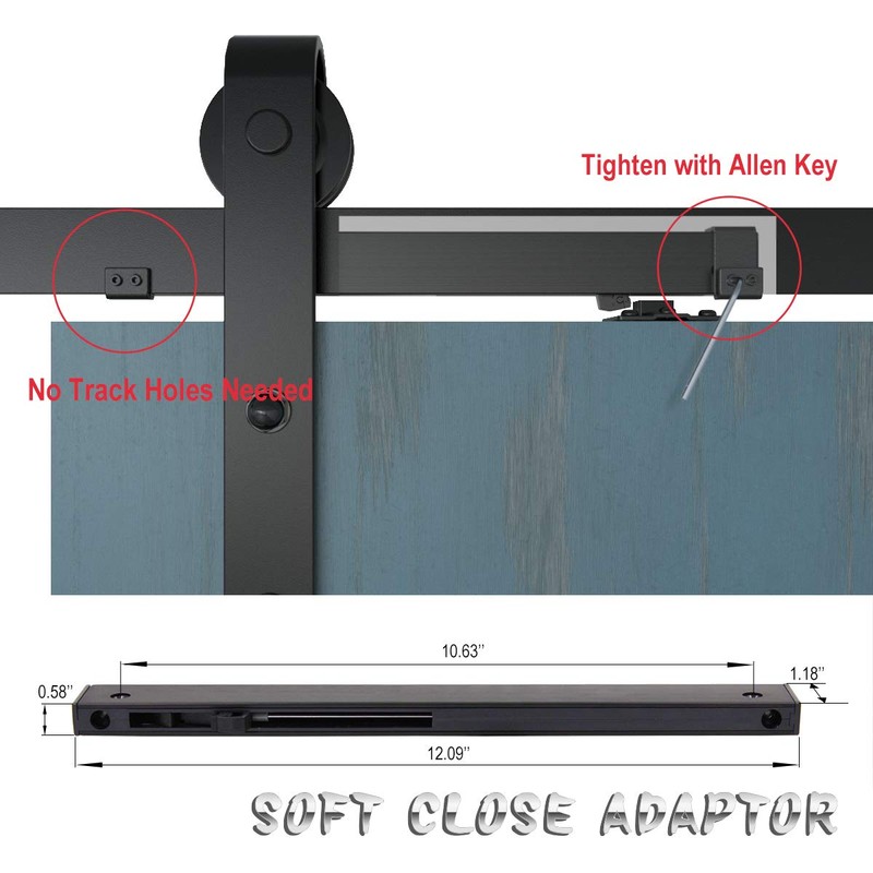 HoHeROCKS Heavy Duty Aluminum Alloy Soft Close Mechanism for DIY