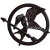 Mockingjay Symbol Metal Lapel Pin Novelty Brooch Movie Book Franchise