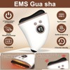 EMS Gua Sha, Electric Face Massager Gua Sha with 9