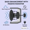 Spiralim Passive Radiator Small Bass Enhanced Speaker Box Bass Diaphragm