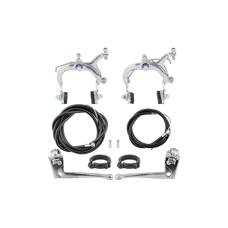 Sunlite Side Pull Brake Set, 61-79mm Reach, Silver
