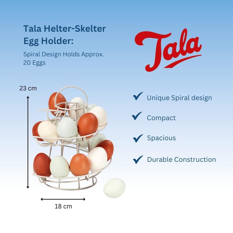 Tala Helter Skelter Egg Storage/Holder, holds Approx 20 Medium Eggs