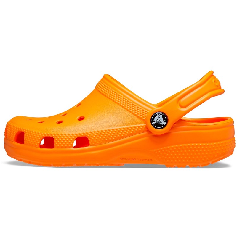Crocs Crocs Kids' Classic Clog , Orange Zing, 4 Toddler
