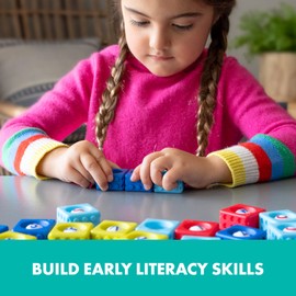 Educational Insights Alphabet BubbleBrix, Learn ABCs, Fidget Learning Toy, Preschool & Kindergarten, Gift for Toddlers Ages 3+