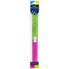 Helix Oxford Clash 30cm Folding Ruler - Pink