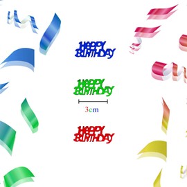 SHATCHI 14 Gram Multicolour Happy Birthday Confetti Table Scatter Glitz Sprinkles Stardust Bday Party Decorations For Kids Adults,SHATCHI - 181