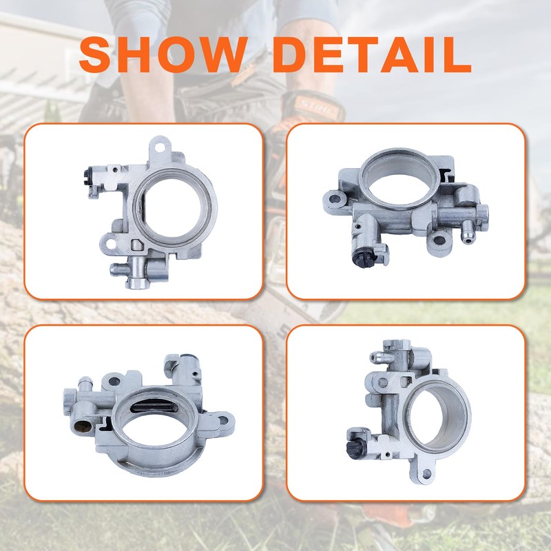 Mtanlo Oil Pump With Worm Gear For Stihl Ms290 Ms390