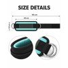 Adjustable Ankle Straps for Cable Machine Workouts – Padded Dual