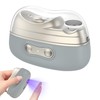 Electronic Nail Clipper 4-in-1 Trimmer with File, Polisher, UV Light