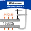 MAXPOWER 16 inch F Clamp, 5-1/2 inch Throat Depth, Removable