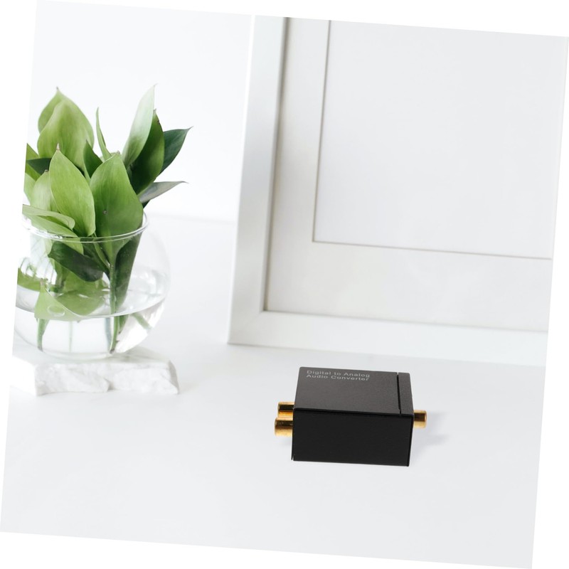 CAXUSD Digital to Analog Audio Converter Compact Adapter Jack Optical