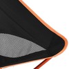 Outdoor Folding Beach Chair Portable Mesh Back Aluminum Alloy Rack
