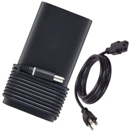 360W Gan Charger for Dell Alienware X16 X17 R1 R2, M16 M18 M17 R2 R3 R4, Area-51m R1 R2 P45E P48E P38E Gaming Laptop 19.5V 18.46A AC Power Supply Adapater Cord