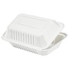 Elsjoy 90 Pack Disposable Clamshell To Go Containers, 9"x 6"