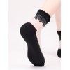 tly Womens 6 pares Ultrathin transparente Encaje Elástico Calcetines Cortos