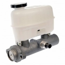 KarParts360 For Chevy Silverado 3500/2500 HD 2007 2008 Brake Master Cylinder | Aluminum | 37MM Bore Diameter | 1MM Primary Outlet Thread Pitch | With Reservoir | 2 Pieces Outlets | 15837546, 19209203