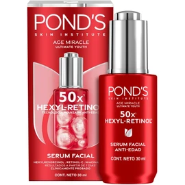 POND'S Sérum Facial Age Miracle Ultimate Youth Tratamiento anti-edad con Hexyl-Retinol – 30 ml