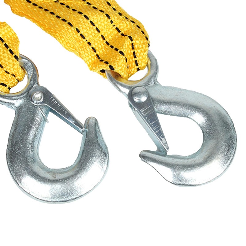 Sunicon Tow Rope, 4 m 3 Ton Tow Strap, Double