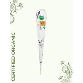 Vegetal Certified Organic Mehandi Cone 100% Natural Mehandi (Henna) for Feets and Hands 50 gm
