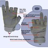 Seibertron Men's S.O.L.A.G-T Special Ops Three Fingerless Light Airsoft Hunting