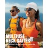 JHYWELL Cooling Neck Gaiter Face Cover, White UV Protection Mask,