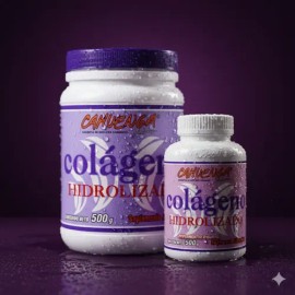 Pack Colágeno Hidrolizado Cahuenga 500g Polvo Y Cápsulas                                                                                              