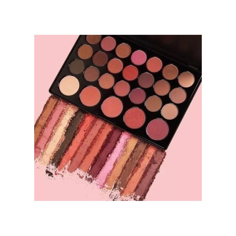 Bh Cosmetics 21 Sombras Neutras Mate & Satinadas + 5