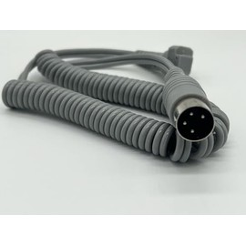 Nail Drill Replacement Motor Cord Compatible with Kupa Upower UP200 UG12 / Super UP200 SUG12 (Old Super UP200 4 Pins - Grey)