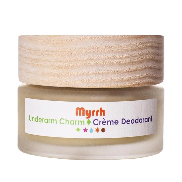Living Libations - Organic/Wildcrafted Myrrh Underarm Charm Cream Deodorant (30 ml)