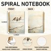 TWRVI His Eye Is On The Sparrow Christian Spiral Notebook,