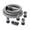 Dust Right FlexiPort Power Tool Hose Kit with Click-Connect, 12'